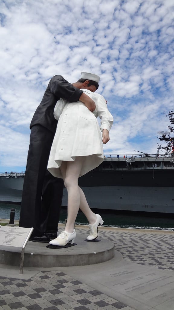 Unconditional Surrender (sculpture) San Diego