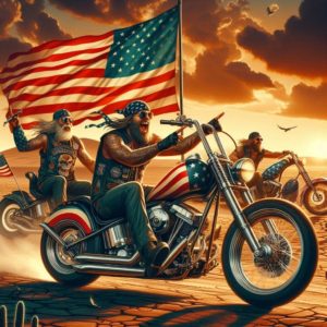 Happy Motorcycle July 4th