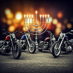  motorcycle Hanukkah